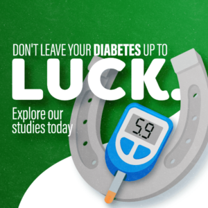 Don't leave your diabetes up to luck