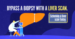 Bypass a biopsy with a liver scan