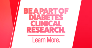 Be a part of diabetes research
